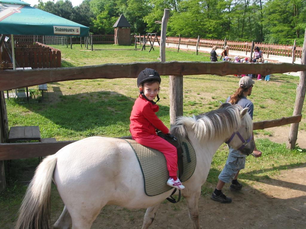 הוילה Mělník Zoopark Zelcin מראה חיצוני תמונה